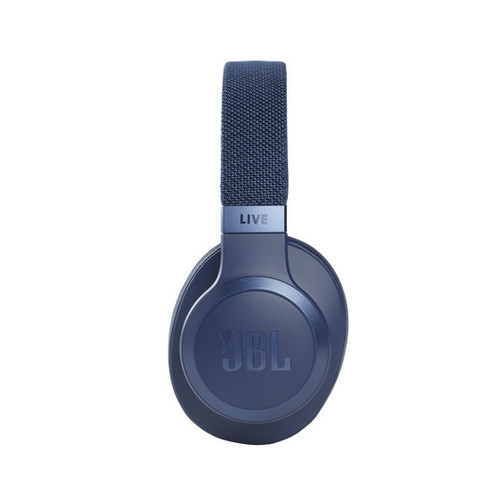 Open Box - JBL Live 660 Wireless Over-Ear Noise-Cancelling Headphones - Blue