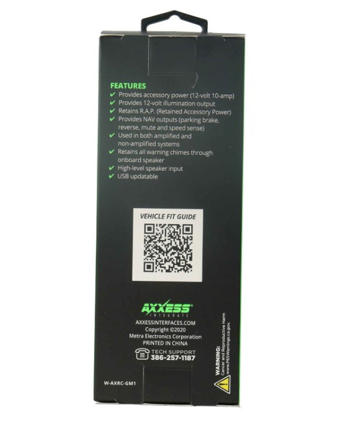 Axxess AXRC-GM1 Data Interface for Select 2000-2013 GM Vehicles