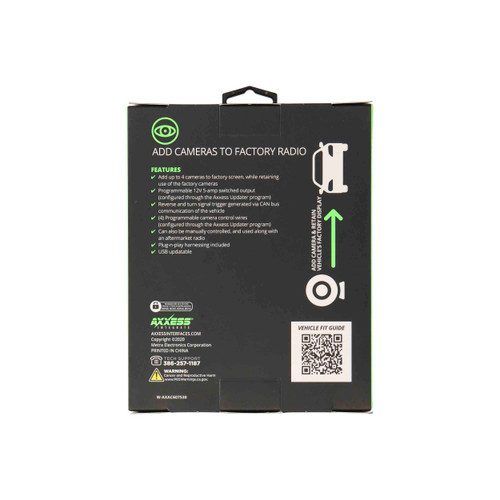 Axxess AXSSO-GM Stop/Start Override Interface for Select 2016-2019 GM Vehicles