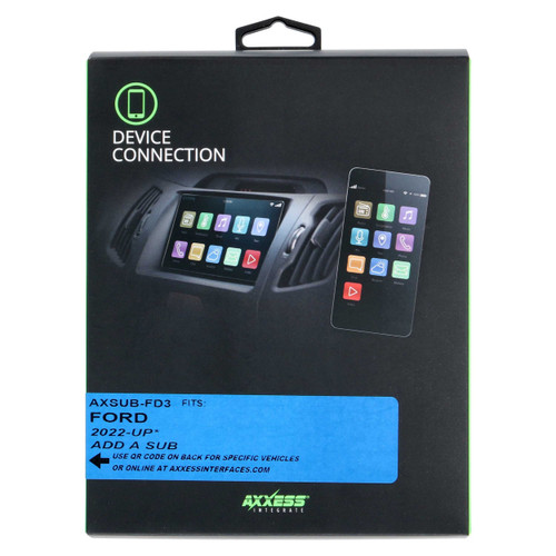 Axxess AXSUB-FD3 Add-on Subwoofer Data Interface for Select 2018-2025 Ford Vehicles