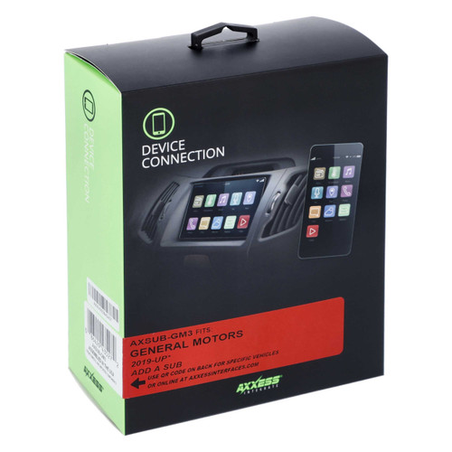 Axxess AXSUB-GM3 Add-on Subwoofer Data Interface for Select 2019-2023 Ford Vehicles