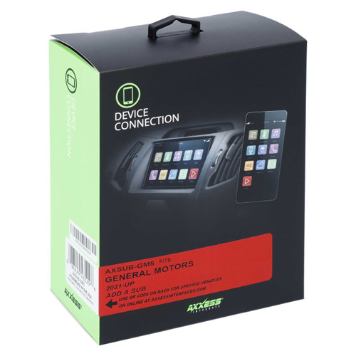 Axxess AXSUB-GM5 Add-on Subwoofer Data Interface for Select 2019-Up Ford Vehicles