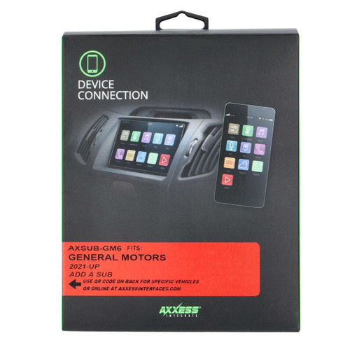 Axxess AXSUB-GM6 Add-on Subwoofer Data Interface for Select 2021-Up GM Vehicles
