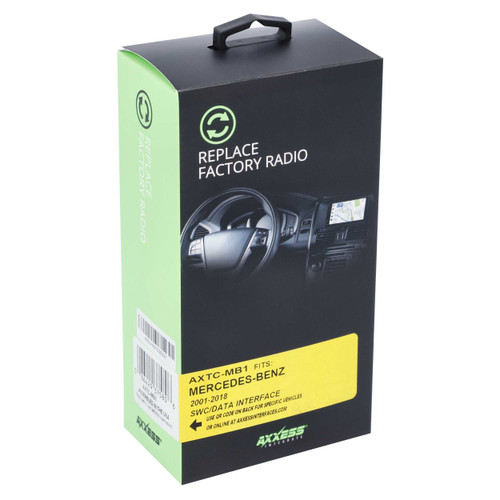 Axxess AXTC-MB1 Data Interface with Steering Wheel Control for Select 2001-2018 Mercedes Vehicles
