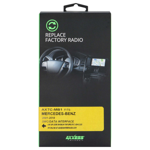 Axxess AXTC-MB1 Data Interface with Steering Wheel Control for Select 2001-2018 Mercedes Vehicles