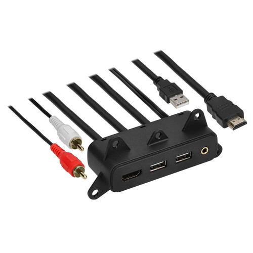 Axxess AXUSB-CH2 USB/AUX/HDMI Panel for Select 2015-Up Chrysler/Dodge/Jeep Vehicles