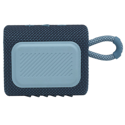Open Box - JBL GO 3 Portable Waterproof Speaker - Blue