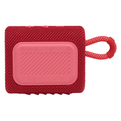 Open Box - JBL GO 3 Portable Waterproof Speaker - Red