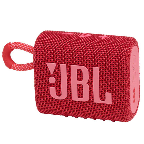 Open Box - JBL GO 3 Portable Waterproof Speaker - Red