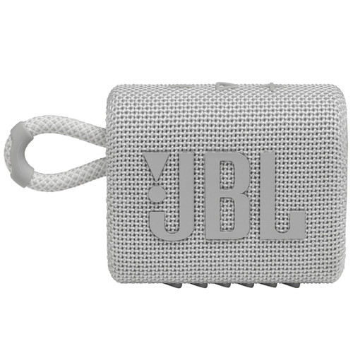 Open Box - JBL GO 3 Portable Waterproof Speaker - White