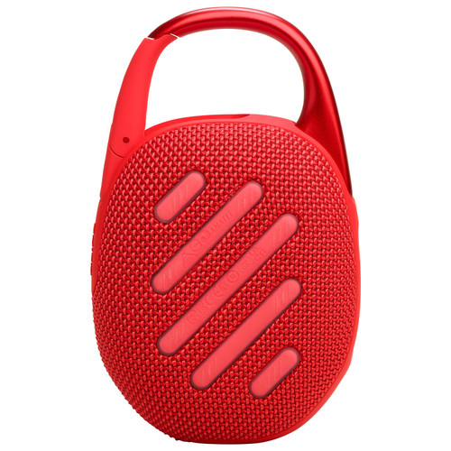 Open Box - JBL Clip 5 Waterproof Bluetooth Wireless Speaker - Red