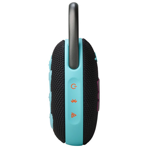 Open Box - JBL Clip 5 Waterproof Bluetooth Wireless Speaker - Funky Black
