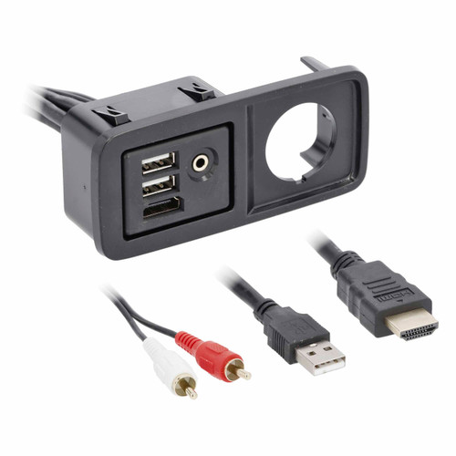 Axxess AXUSB-JP1 USB/AUX/HDMI Panel for Select 2015-Up Jeep Vehicles