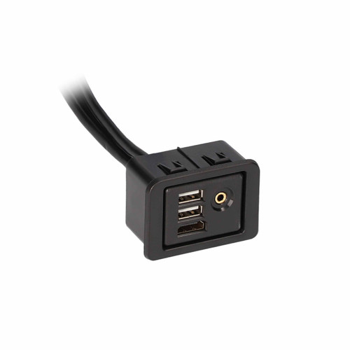 Axxess AXUSB-RAM1-6 USB/AUX/HDMI Panel for Select 2015-Up Chrysler/Dodge/Jeep Vehicles