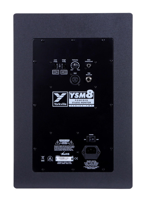 Yorkville Sound YSM8-2 8" Powered Studio Monitors