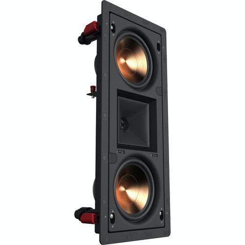 Klipsch PRO-25RW-LCR Dual 5.25" In-Wall Speaker with 1" Aluminum Dome Tweeter