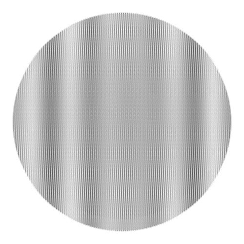 Klipsch PIC-525-T-SC BW 5.25" In-Ceiling Speaker with 1" Tweeter, Transformer and Short Can