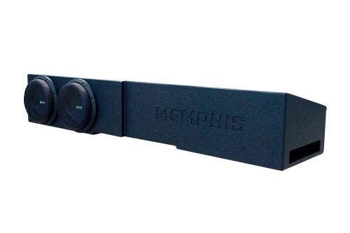 Memphis Audio MJMECHEV8D1V2 Dual 8" Chevrolet/GMC Crew Cab 1800W RMS Loaded Enclosure