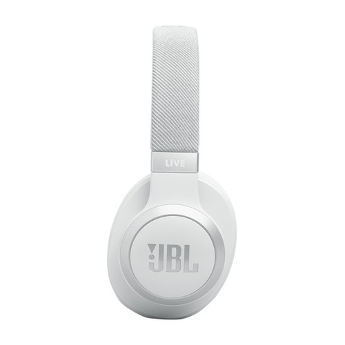 Open Box - JBL Live 770NC Over-Ear Wireless Bluetooth® Noise-Canceling Headphones - White