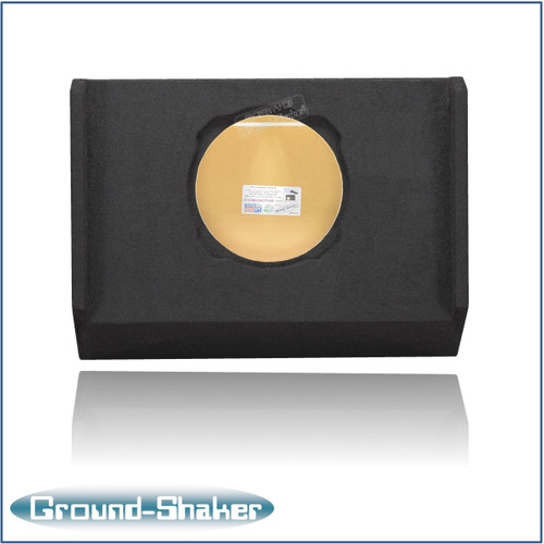 Ground Shaker LCHVTW3110B Single 10" TW3 Sealed Subwoofer Box for 2019-2026 Chevy Silverado Double & Crew-Cab