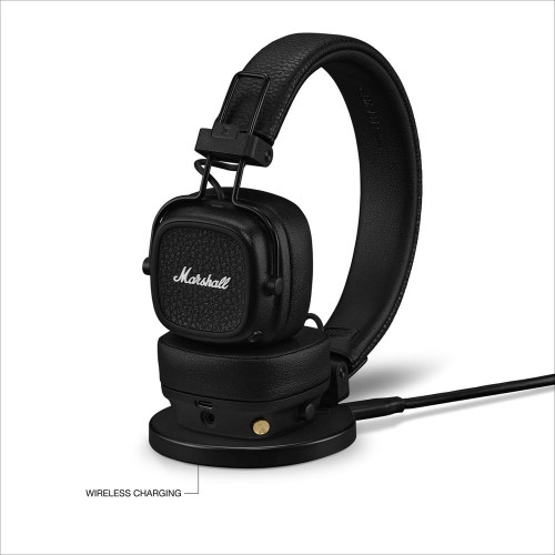 Marshall Major V Wireless On-Ear Bluetooth Headphones - Black