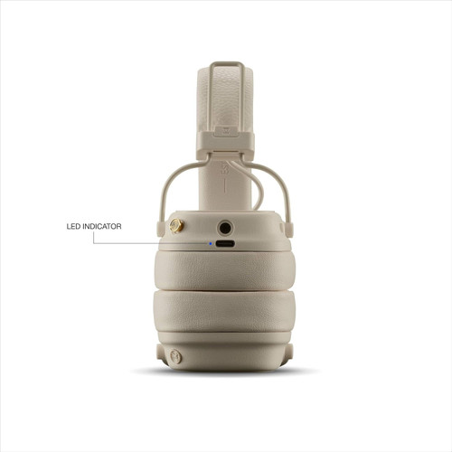 Marshall Major V Wireless On-Ear Bluetooth Headphones - Cream