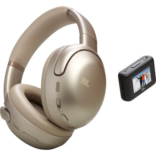 Open Box - JBL Tour One M3 Smart Tx Wireless Over-Ear Headphones with Adaptive Noise Cancelling and Smart Transmitter - Mocha