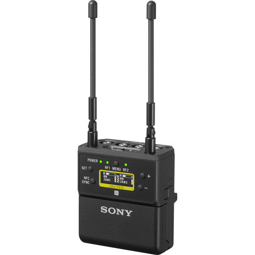 Sony URX-P41D/25 Wireless Audio Receiver for ILME-FX6V, FX6VK; NXCAM HXR-NX5R; XDCAM PXW-FS5M2, FS7M2, FX9, Z190, Z280