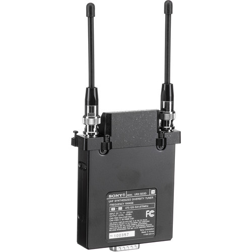 Sony URX-S03D/25 Wireless Audio Receiver for XDCAM PXW-X500, PXW-Z450