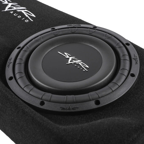 Skar Audio Single 10" 500W RMS Loaded Subwoofer Enclosure for 2016-2023 Toyota Tacoma Double Cab Max Trucks