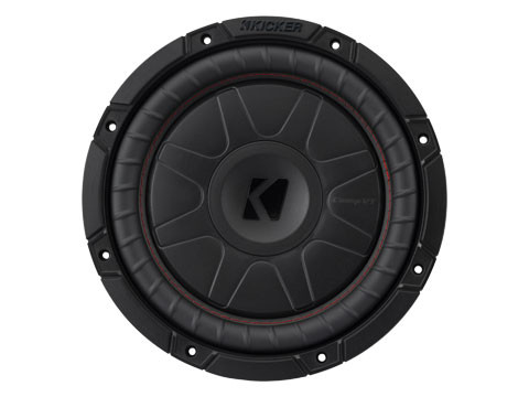 Kicker 52CVT102 CompVT Series 10" 375W RMS Car Subwoofer - SVC 2 Ohm