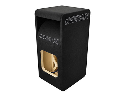 Kicker 49VUL7X12 SoloX Series 12" Single Ported Subwoofer Enclosure