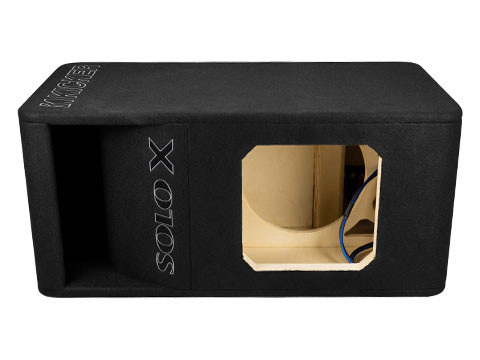Kicker 49VUL7X12 SoloX Series 12" Single Ported Subwoofer Enclosure