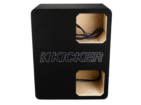 Kicker 49DUL7X12 SoloX Series 12" Dual Ported Subwoofer Enclosure