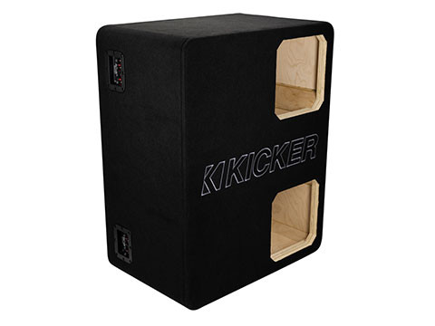 Kicker 49DUL7X12 SoloX Series 12" Dual Ported Subwoofer Enclosure