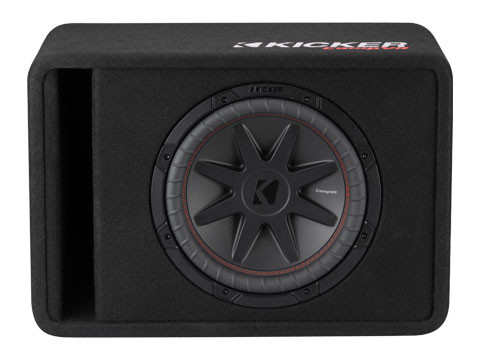 Kicker 52VCVR122 CompVR Series 12" 450W RMS Vented Loaded Subwoofer Enclosure - 2 Ohm