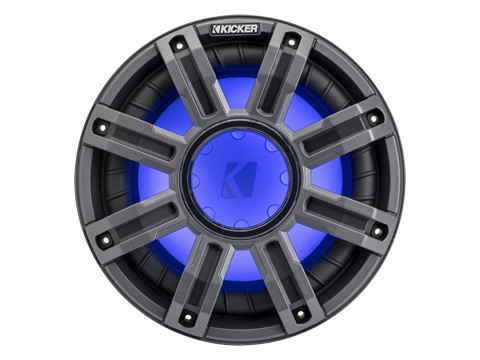 Kicker 51MWF104 MWF Series 10" 400W RMS Marine Free-Air Subwoofer - SVC 4 Ohm