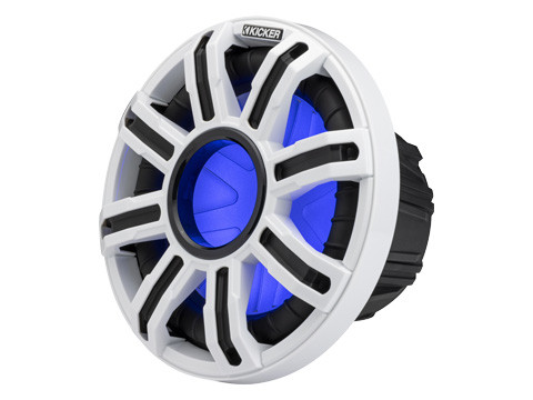 Kicker 51MWF104 MWF Series 10" 400W RMS Marine Free-Air Subwoofer - SVC 4 Ohm