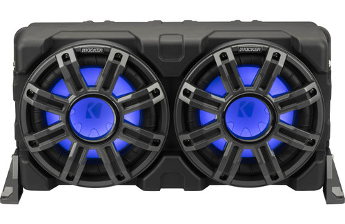 Kicker 51MWLE102 MWLE  Series 10" 400W RMS Loaded Marine Subwoofer Enclosure - 2 Ohm
