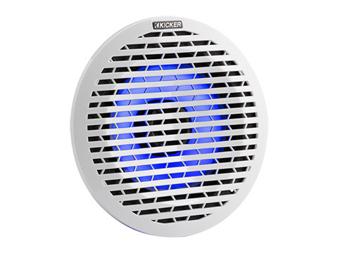 Kicker 51KM614FL 6.5" 65W RMS Shallow-Mount Marine Car Speakers