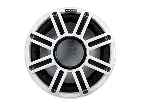 Kicker 51MWG12W 12" Premium Marine Subwoofer Grille - White