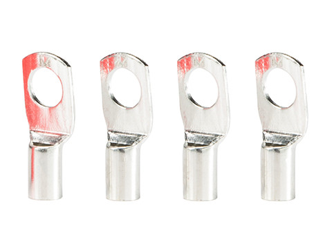 Kicker 47RT4 4-Gauge with 5/16" Hole Marine-Grade Ring Terminals - 4 Pack