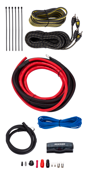 Kicker 47VK6 6 AWG 2-Channel Complete Amplifier Wiring Kit