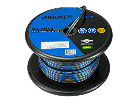 Kicker 46QW12150 Q-Series 12 AWG Speaker Wire - 150ft Spool