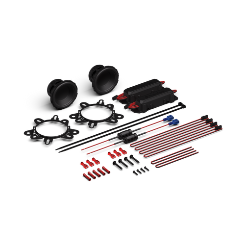 Rockford Fosgate P3V2-25 2.5" 75W RMS 3-Way Midrange Car Speakers