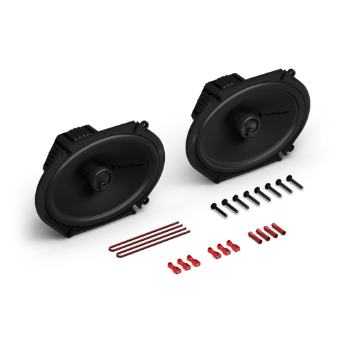 Rockford Fosgate P1V2-68 6x8" 75W RMS 3-Way Coaxial Car Speaker