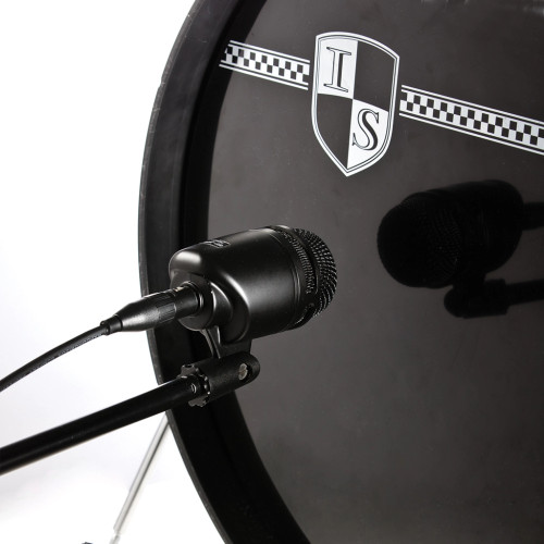 Apex Electronics APEX325 Dynamic Kick Drum Microphone - Handles Extremely High SPL without Distortion or Capsule Overload