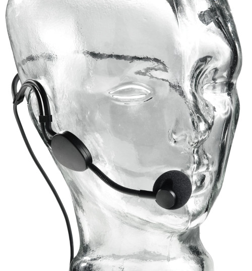 Apex Electronics APEX370 Deluxe Dynamic Headset Microphone 