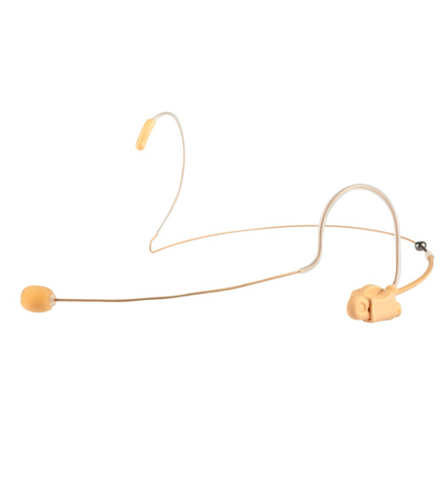 Apex Electronics APEX575 Low-Profile Headset Condenser Microphone – Beige