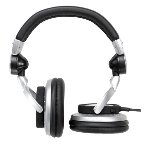 Apex Electronics HPDJ1 Closed-Ear Folding DJ Headphones 